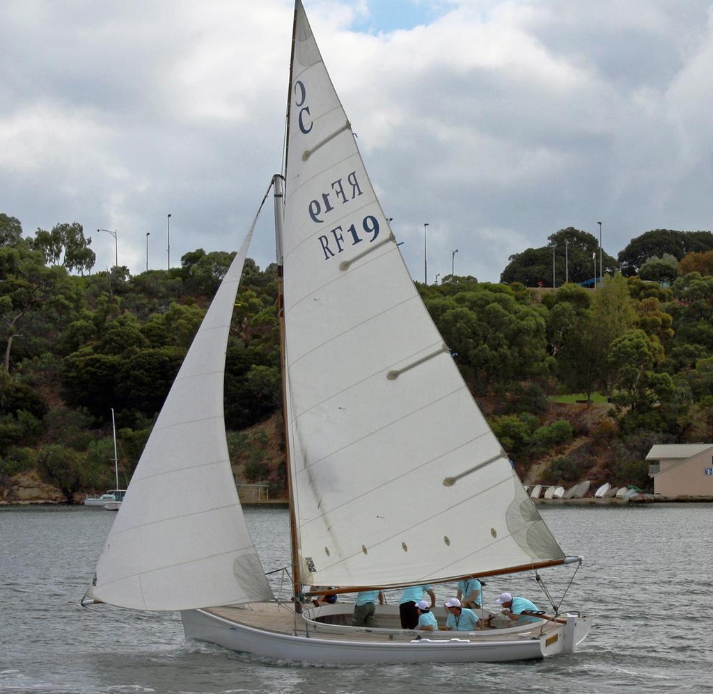 Eclipse sailing on the Swan River © Supplied by Yacht Owner